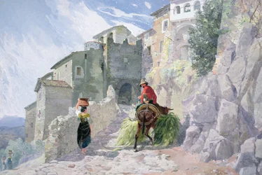 Il monastero di San Rocco, Olevano, XIX secolo